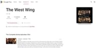 The West Wing (image via Google Play Movies and TV)